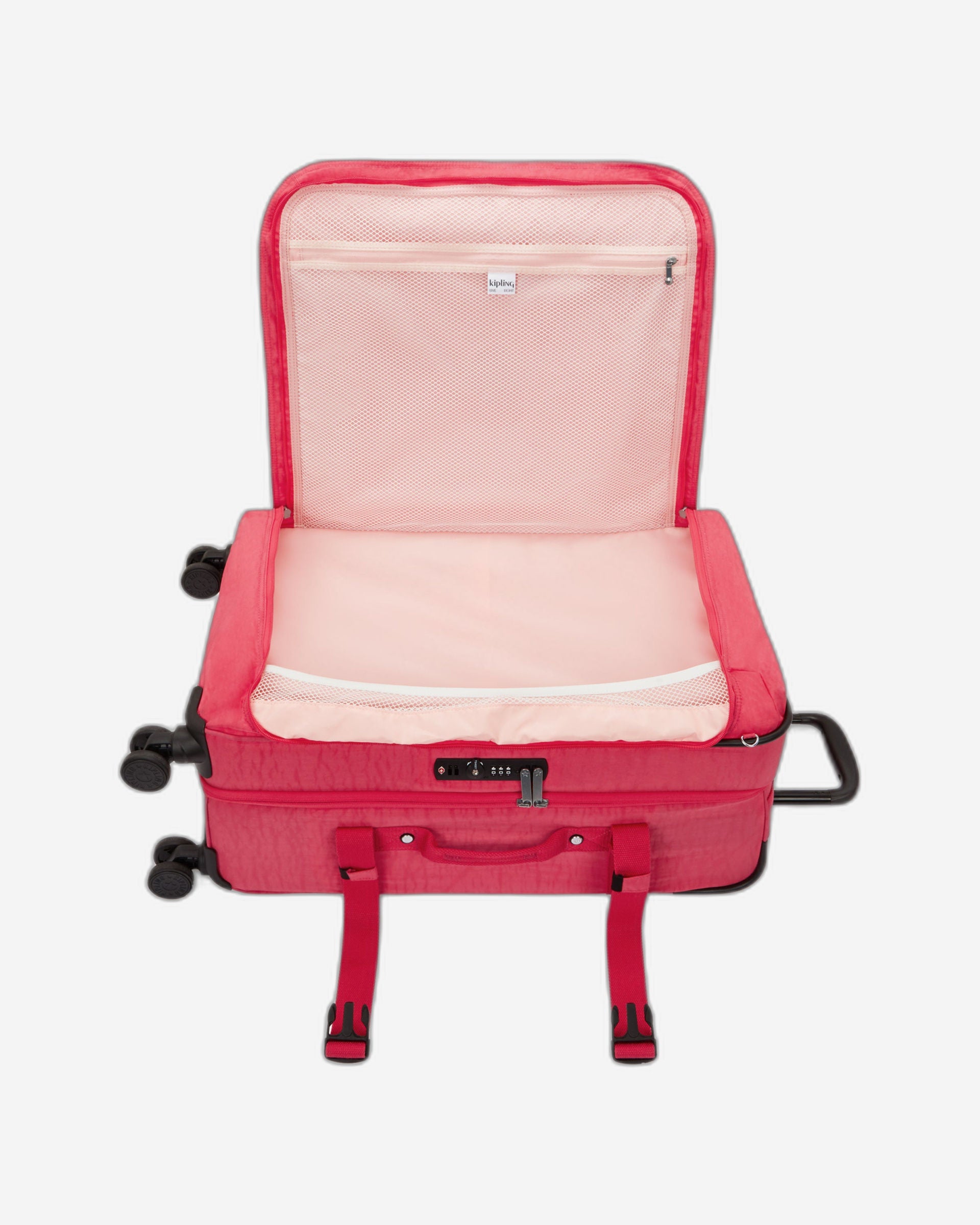 حقيبة سفر كيبلينج سبونتانيوس إم ريزورت وردية متوسطة الحجم بعجلات I6918-1BN