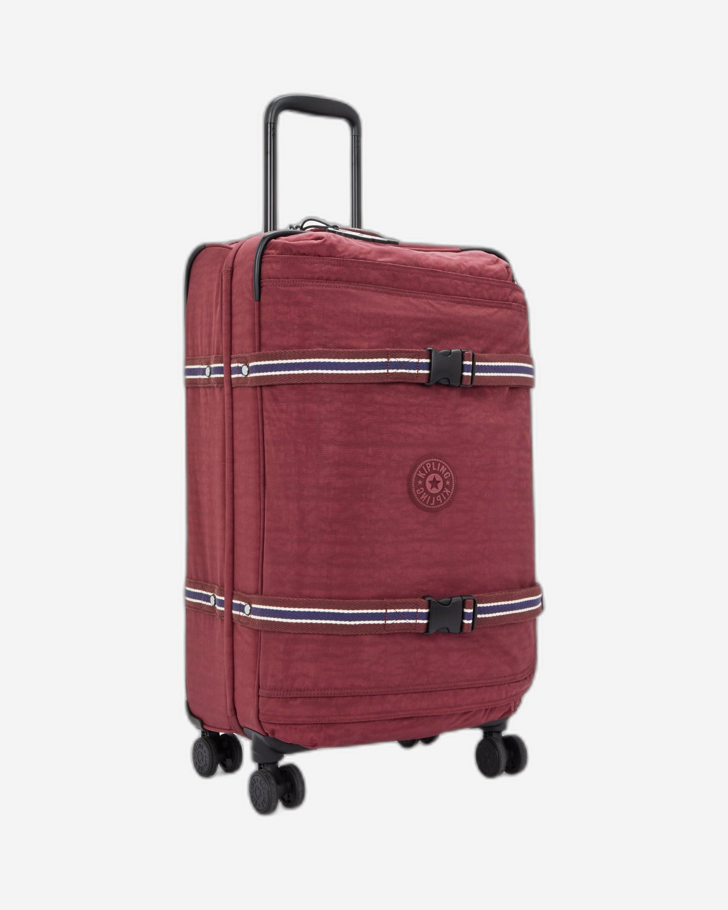حقيبة سفر Kipling Spontaneous M Lounge Wine متوسطة الحجم بعجلات I6918-5FW