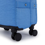 حقيبة سفر كيبلينج سبونتانيوس إم متوسطة الحجم بعجلات بلون أزرق كوكتيل I6918-87S