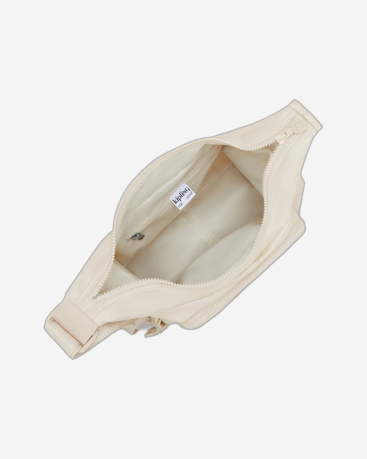 حقيبة كيبلينج غاب إس متوسطة الحجم بلون بيج بسيط I6931-4RX