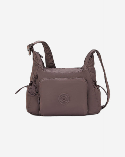 حقيبة Kipling Gabb S Simply Mocha متوسطة الحجم I6931-7DG