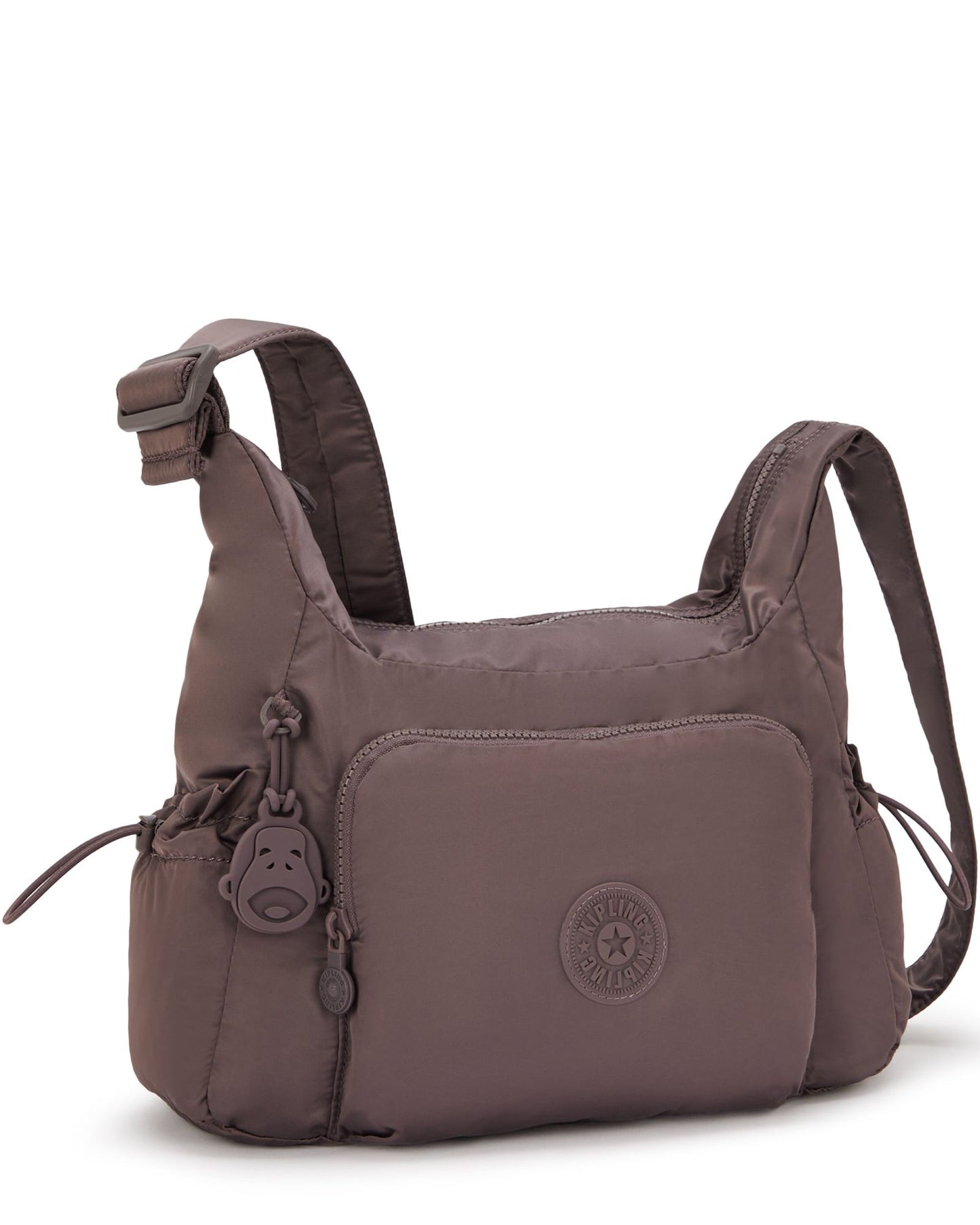 حقيبة Kipling Gabb S Simply Mocha متوسطة الحجم I6931-7DG