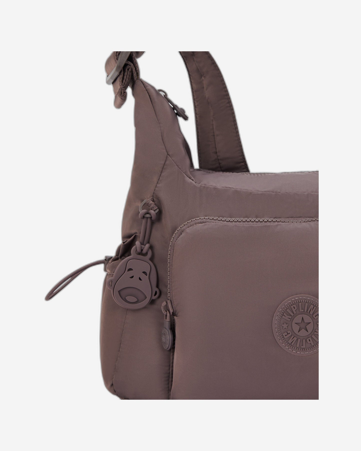 حقيبة Kipling Gabb S Simply Mocha متوسطة الحجم I6931-7DG