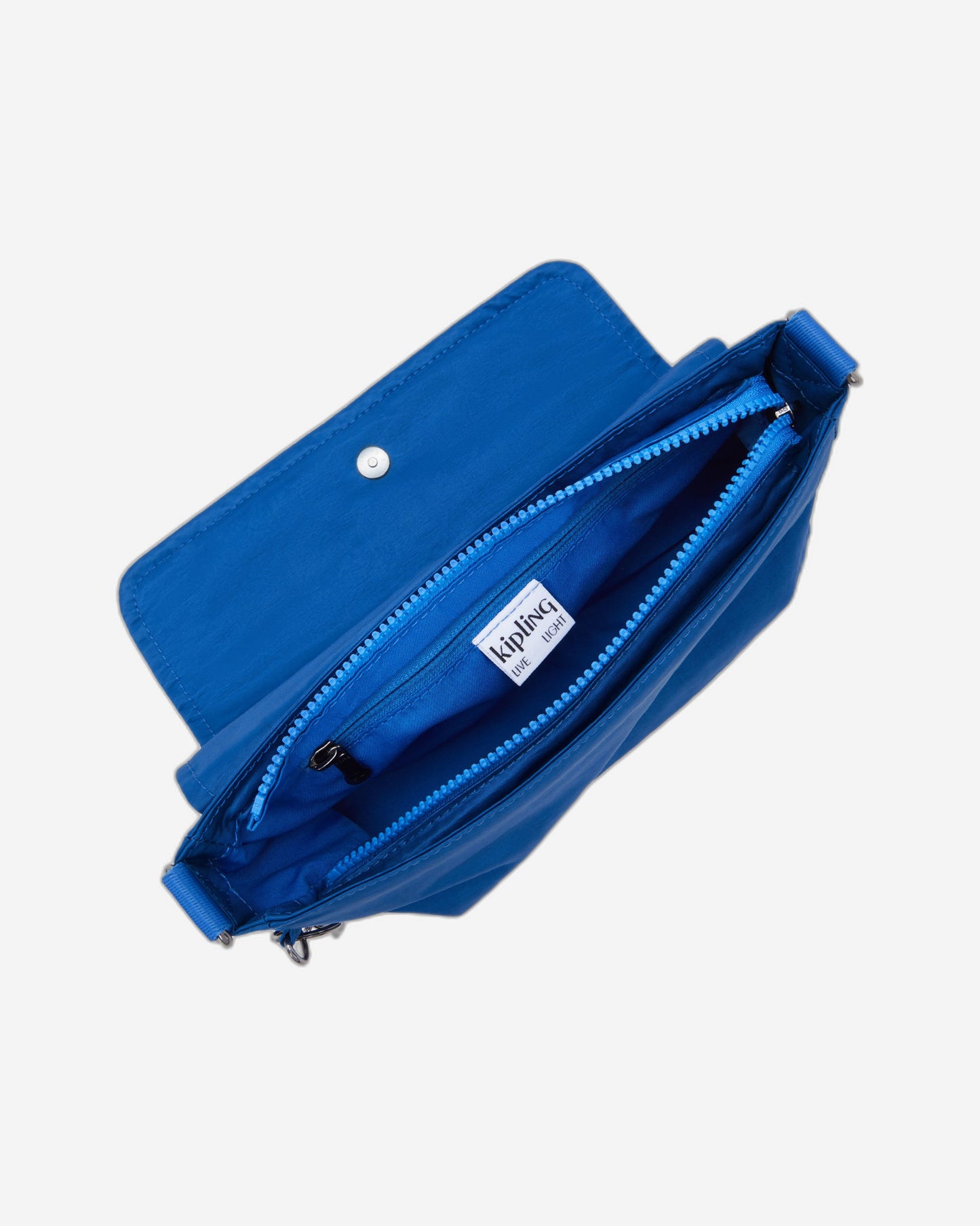 حقيبة كتف صغيرة من كيبلينج أراس بلون أزرق ساتان C2I6941-S9H