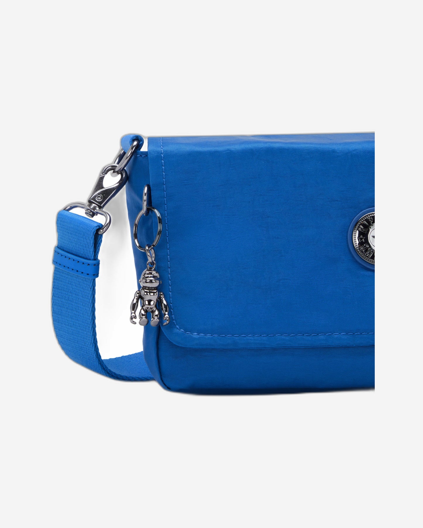 حقيبة كتف صغيرة من كيبلينج أراس بلون أزرق ساتان C2I6941-S9H