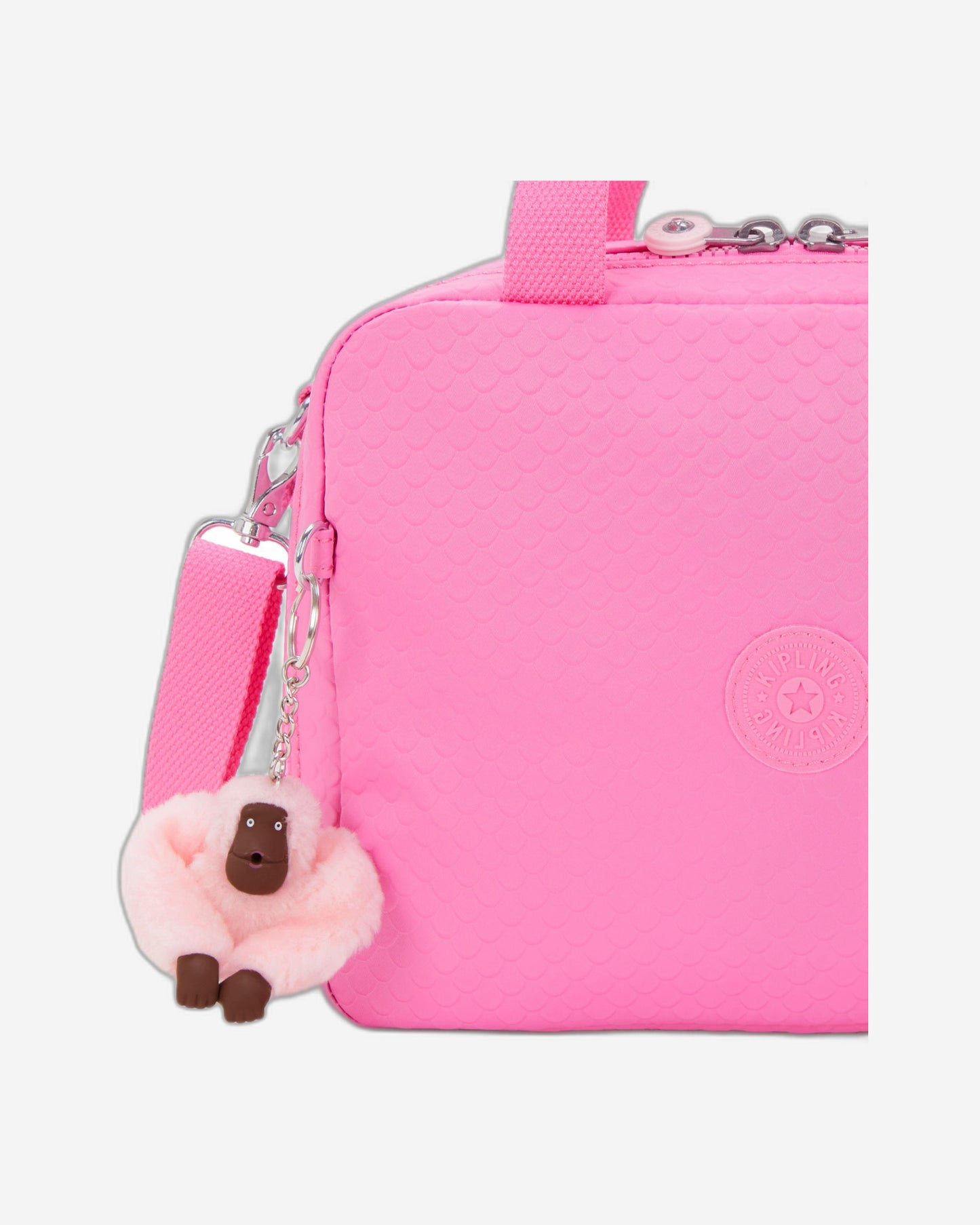 حقيبة غداء كبيرة من كيبلينج ميو بينك ميرميد إي إم مع جراب عربة I6952-56J