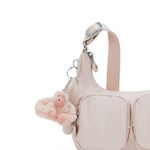 حقيبة كيبلينج ريكا ميني بينك شاين صغيرة كروس بودي I7005-3DZ