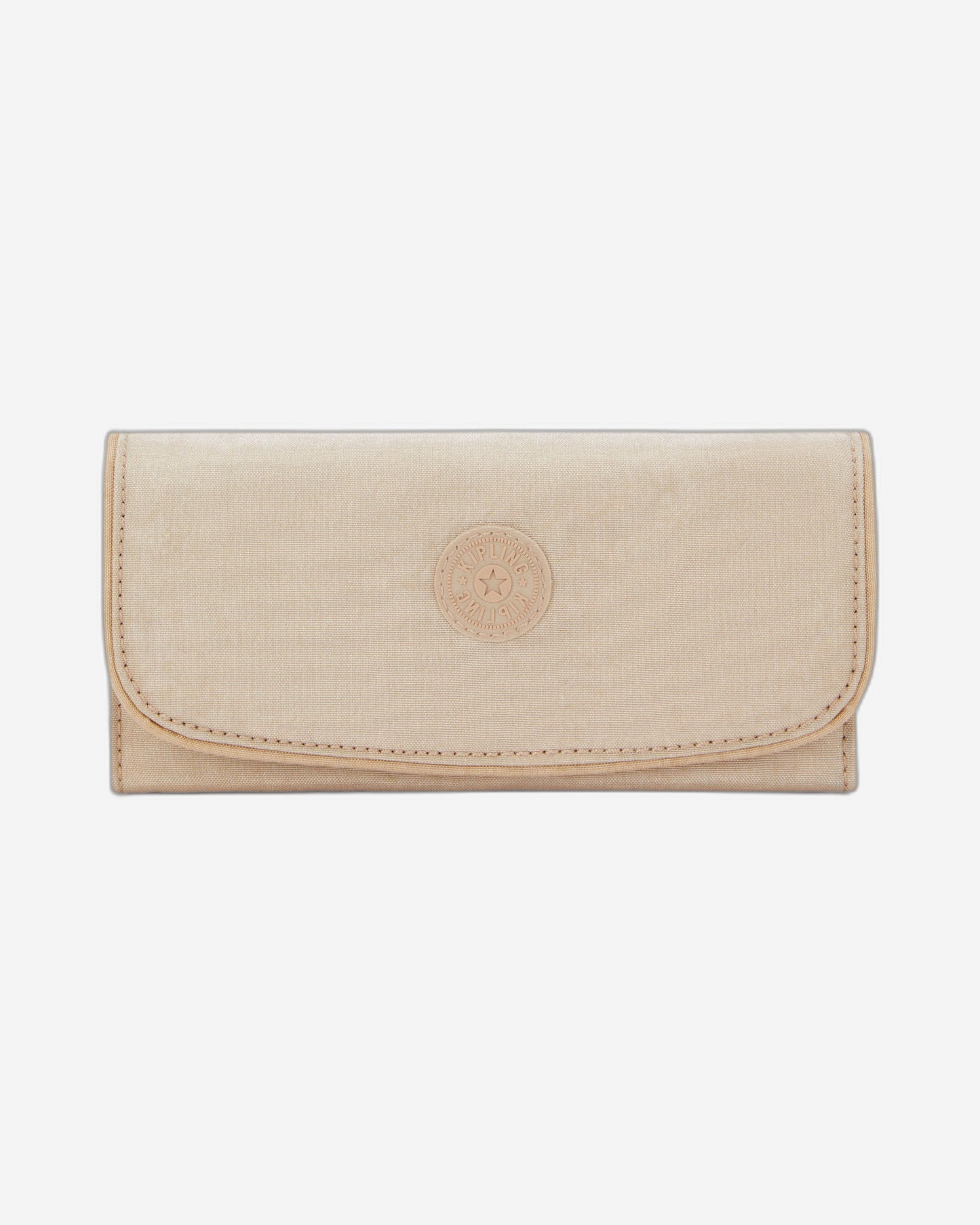 محفظة Kipling Money Land Sparkled Beige كبيرة I7015-5DV