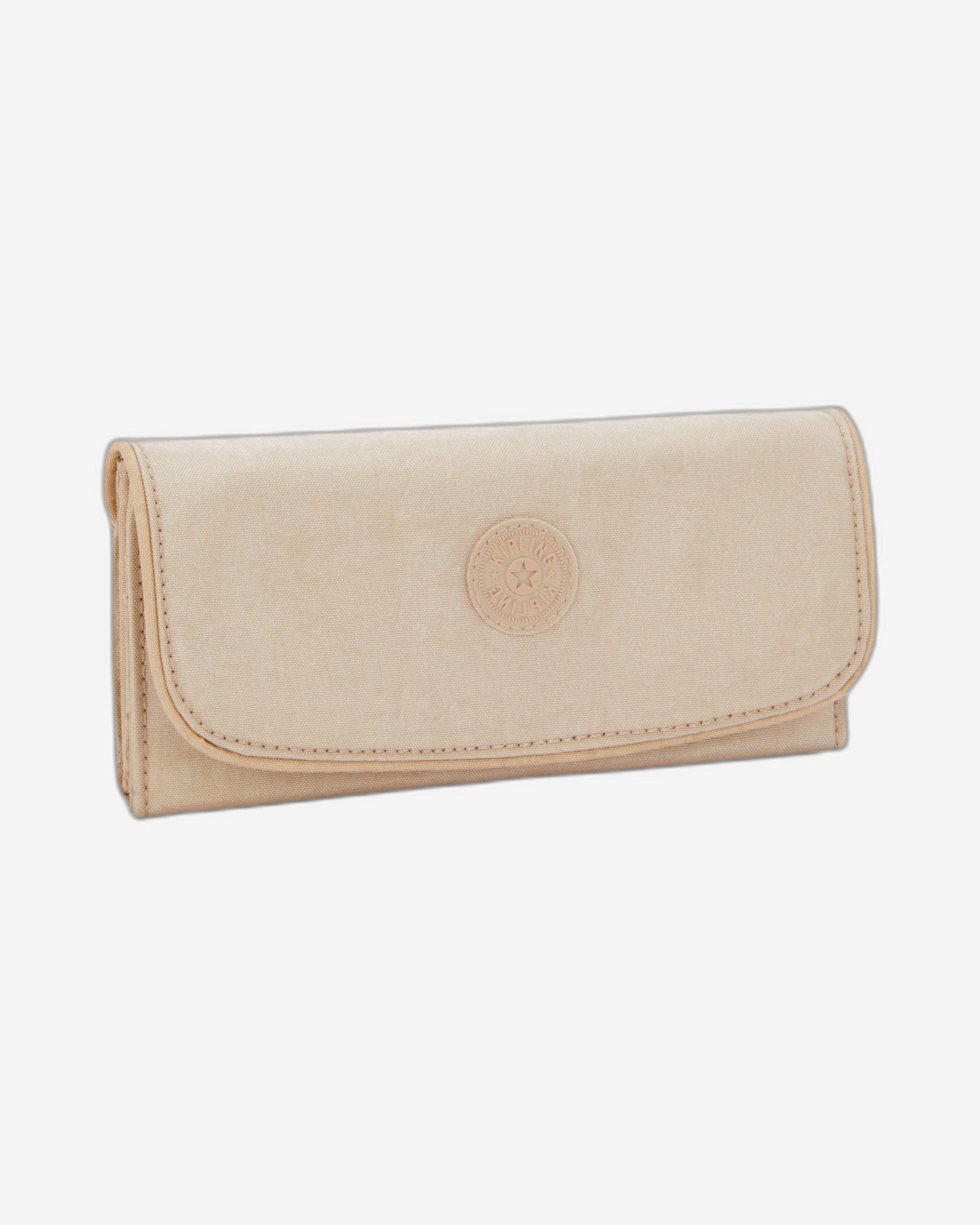 محفظة Kipling Money Land Sparkled Beige كبيرة I7015-5DV