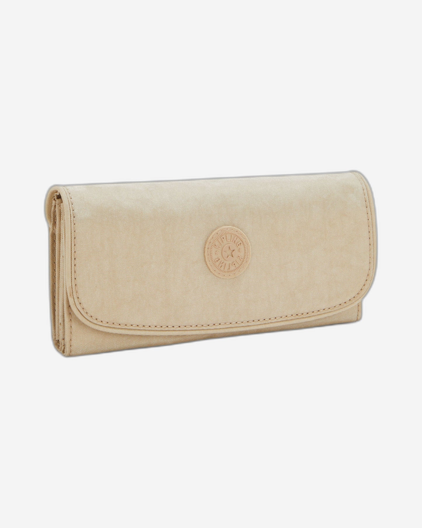 محفظة Kipling Money Land Sparkled Beige كبيرة I7015-5DV