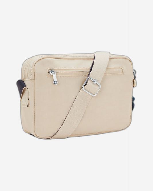 حقيبة كتف متوسطة الحجم من كيبلينج أبانو إم، لون بيج، I7076-26V