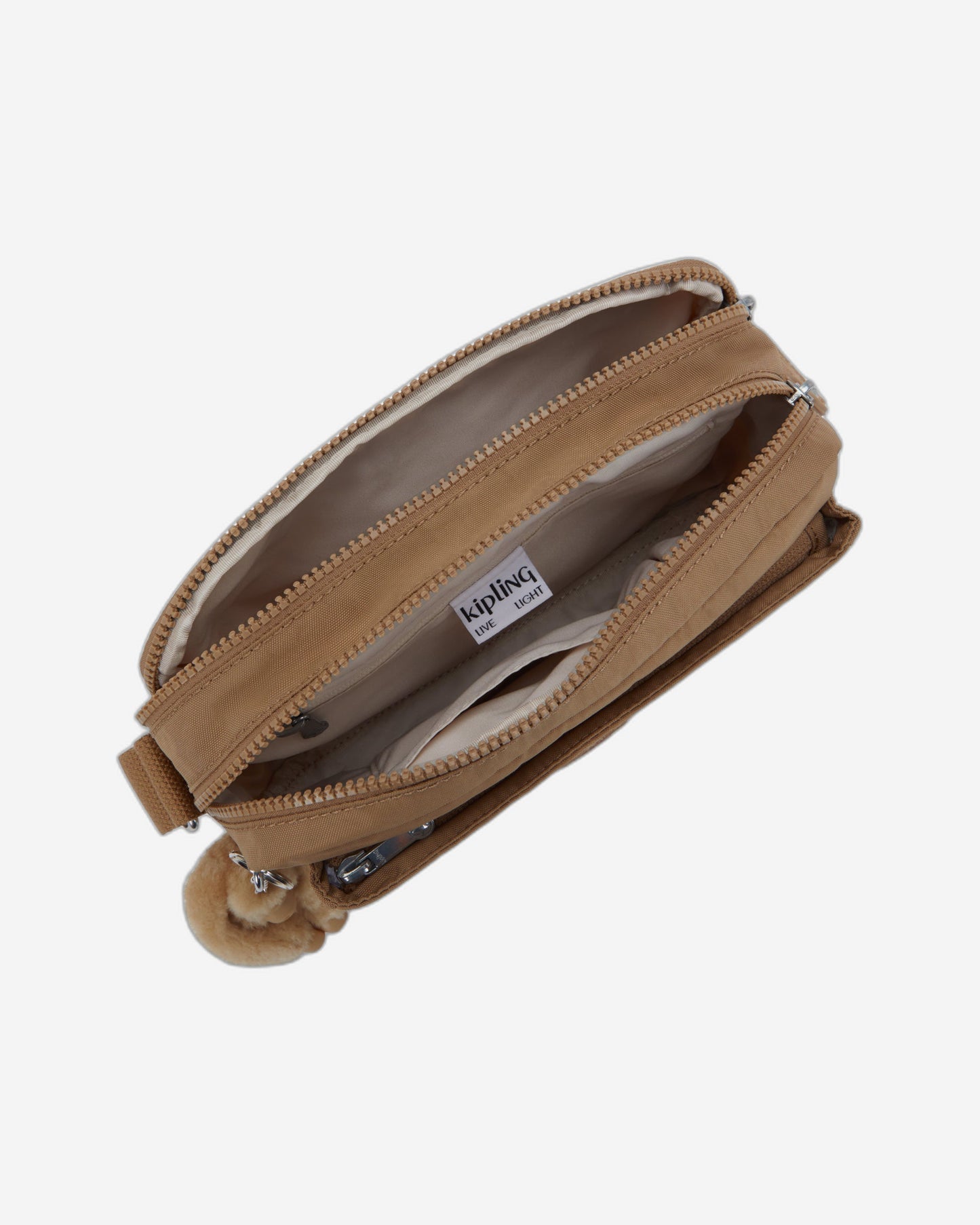 حقيبة Kipling Abanu M Early Tan متوسطة الحجم I7076-7CN