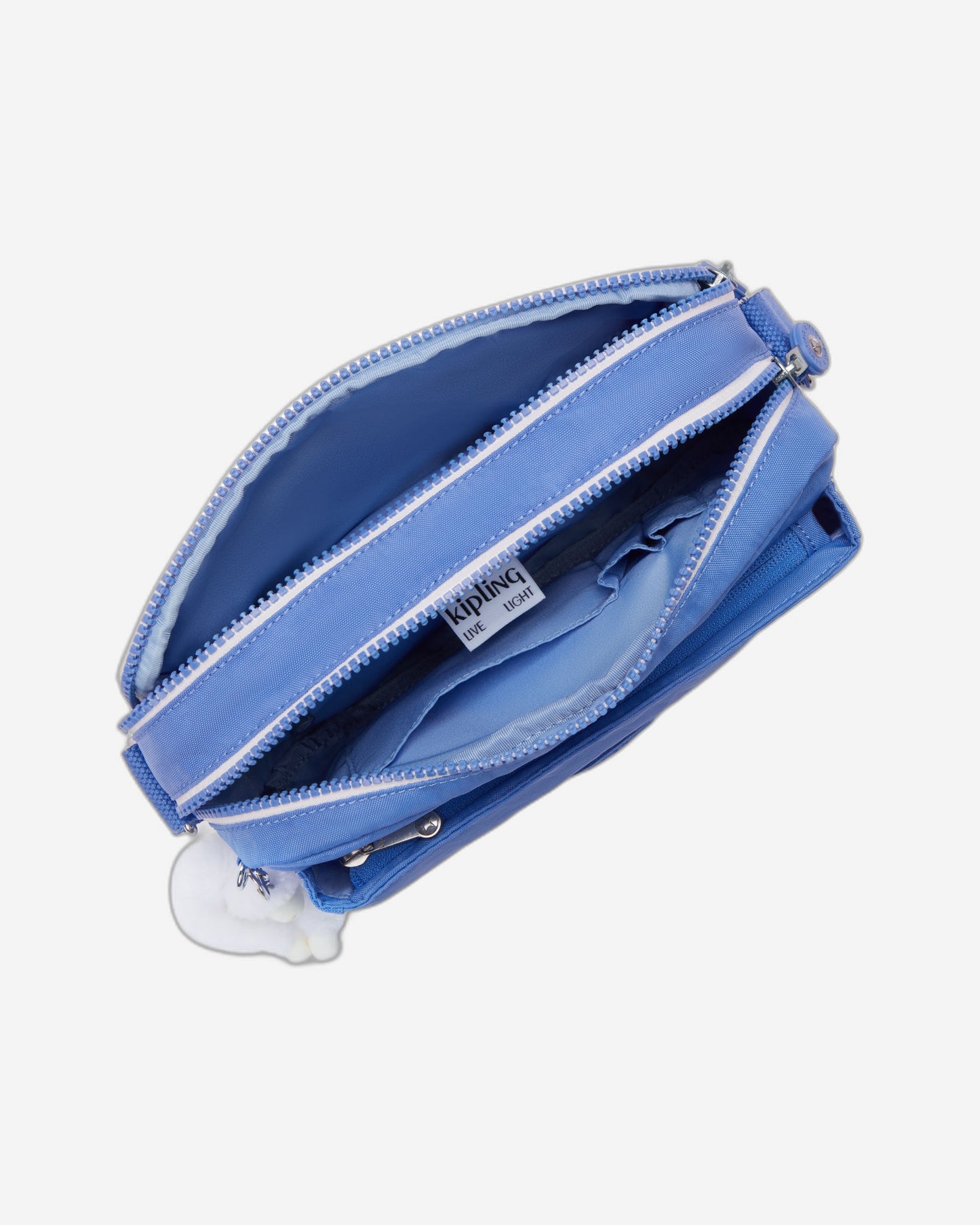 حقيبة كروسبودي زرقاء اللون من كيبلينج أبانو إم، موديل I7076-87S
