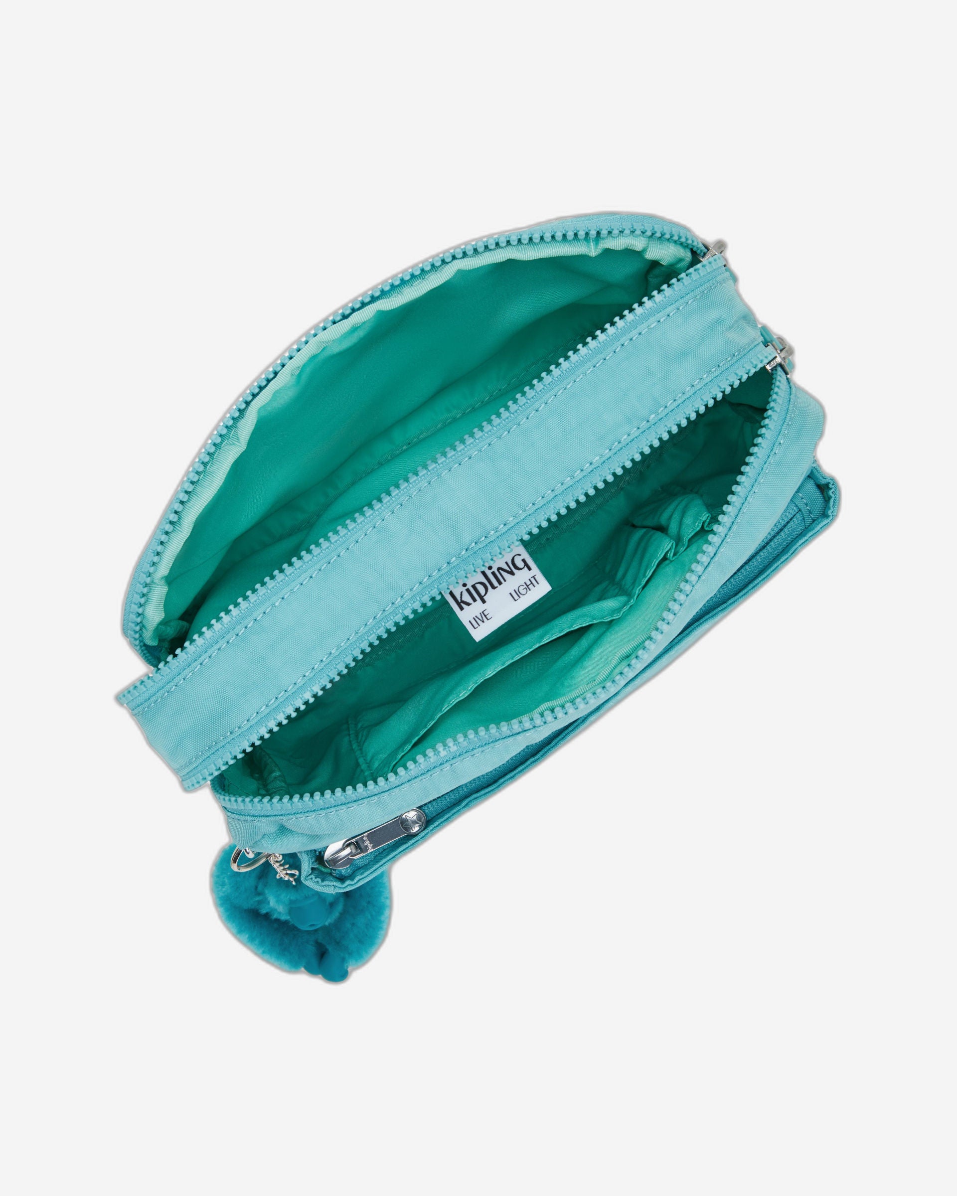 حقيبة كروس بودي متوسطة الحجم من كيبلينج أبانو إم بلون أزرق داكن C2I7076-T6E