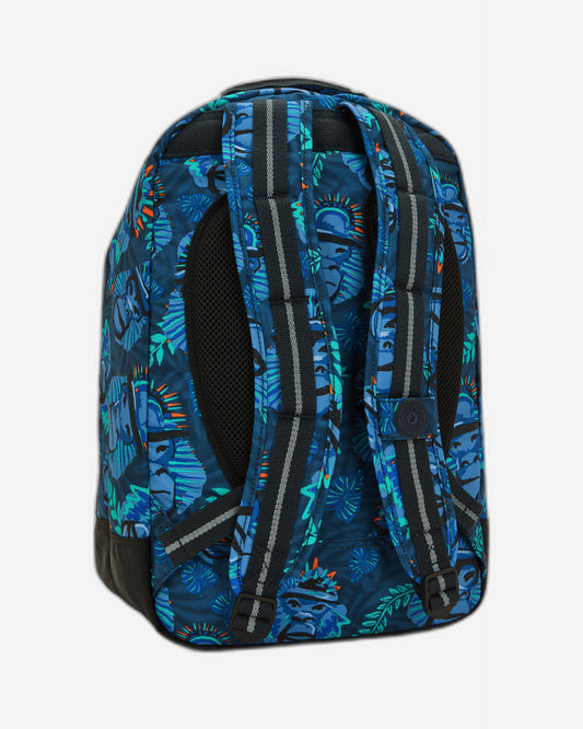 حقيبة ظهر كبيرة من Kipling Class Room Blue Monkey Fun C2I7090-8HJ