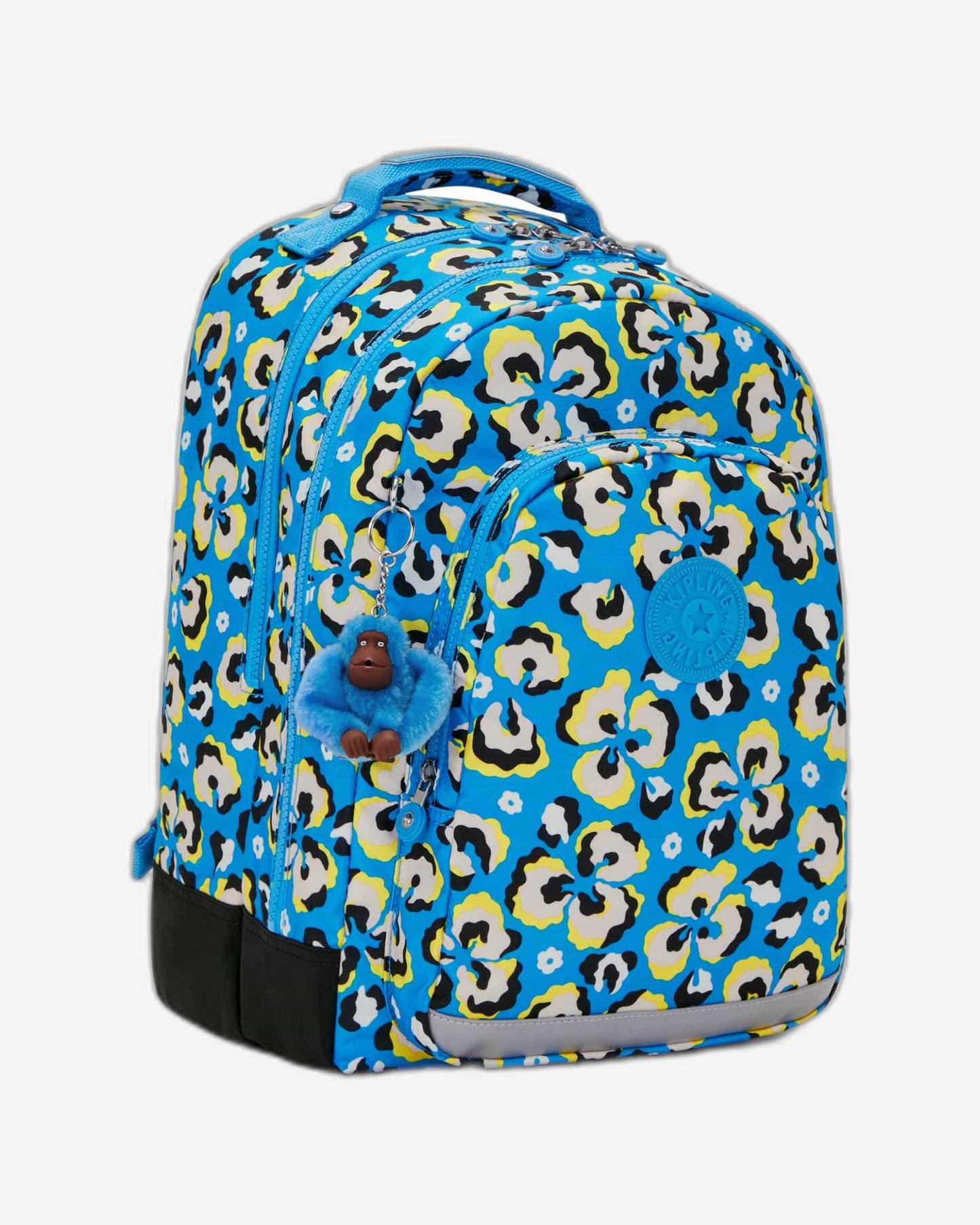 حقيبة ظهر Kipling Class Room Leopard Floral كبيرة C2I7090-P2A