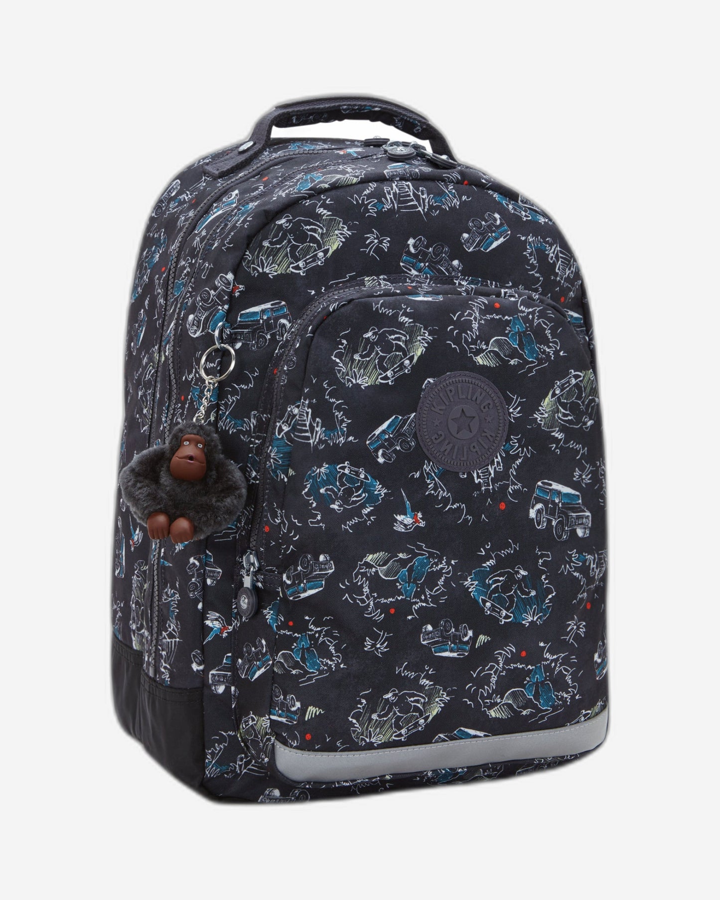 حقيبة ظهر كبيرة لسباق المرح في الغابة من Kipling Class Room C2I7090-TJ3