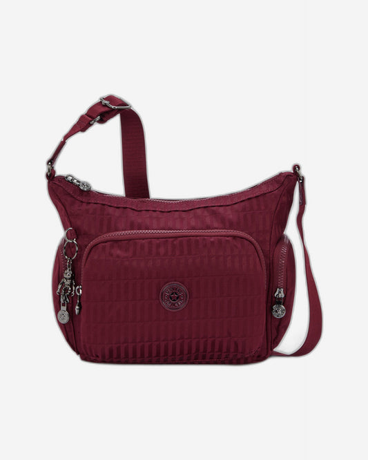 حقيبة Kipling Gabb S Maroon Tile Jq متوسطة الحجم I7101-9HX