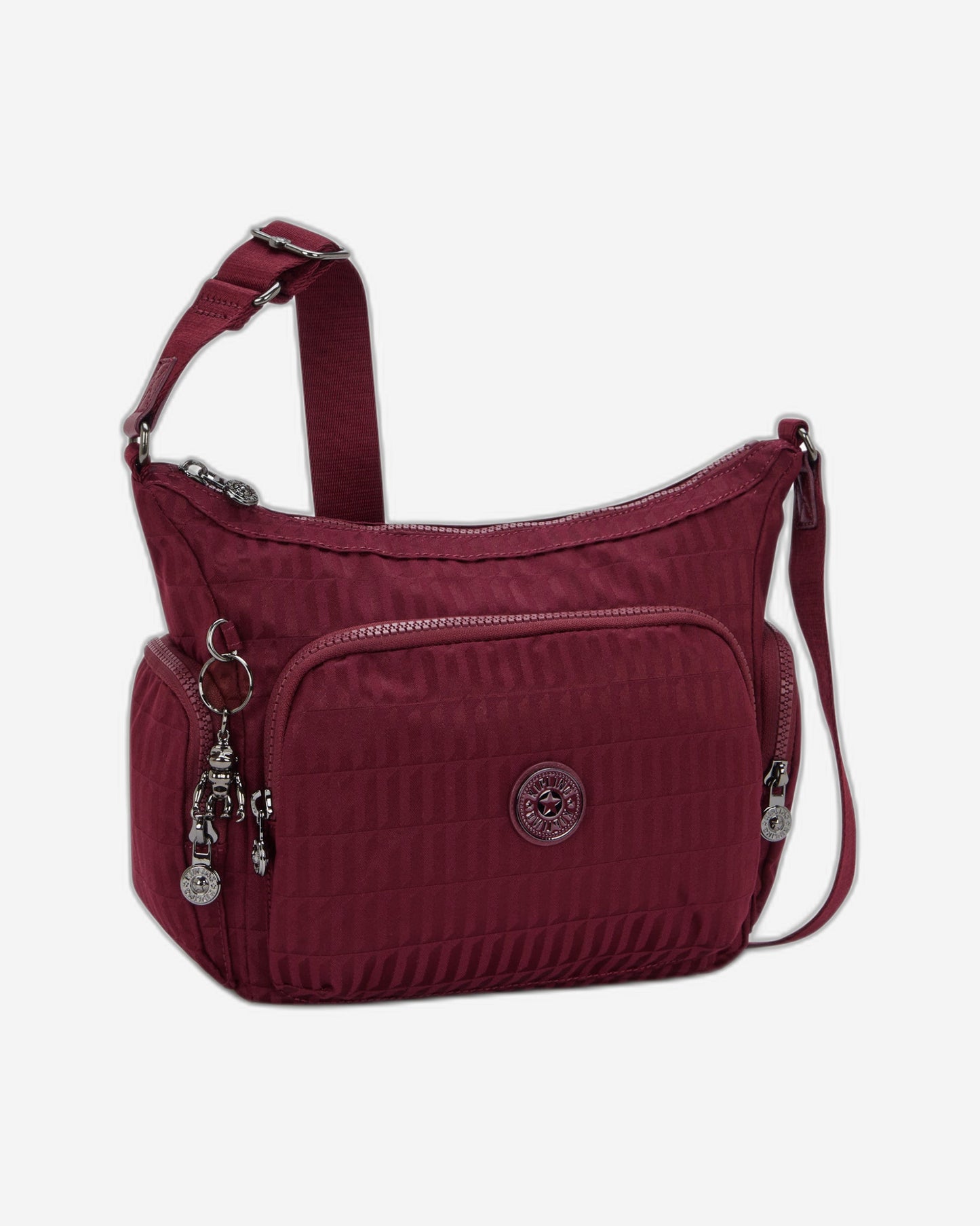 حقيبة Kipling Gabb S Maroon Tile Jq متوسطة الحجم I7101-9HX