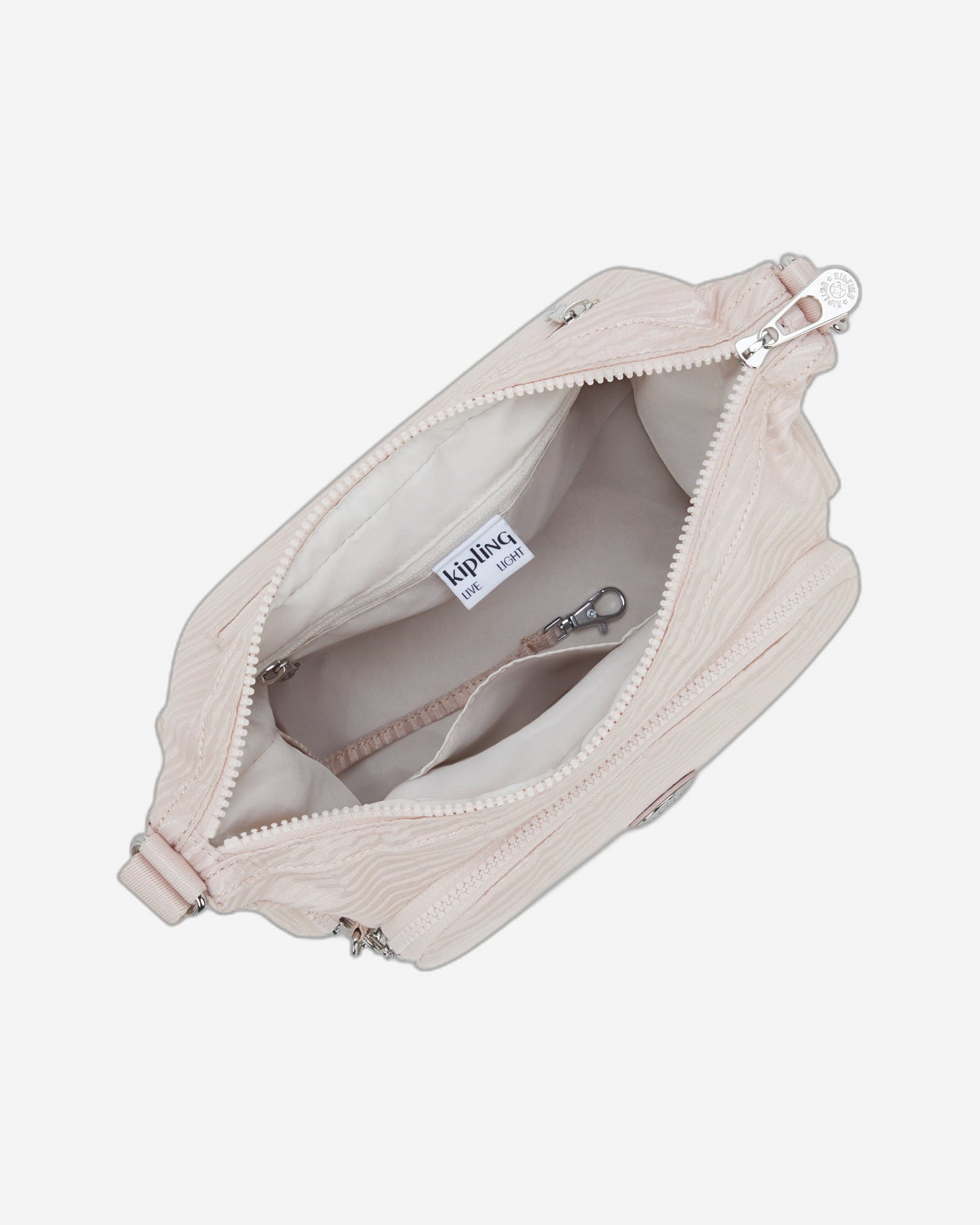 حقيبة كتف متوسطة الحجم من كيبلينج غاب إس بينك بيرل Jq I7101-9KF