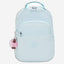 حقيبة ظهر KIPLING Seoul Lap Blue Sky Metallic كبيرة (مع حجرة للكمبيوتر المحمول) I7135-5MB