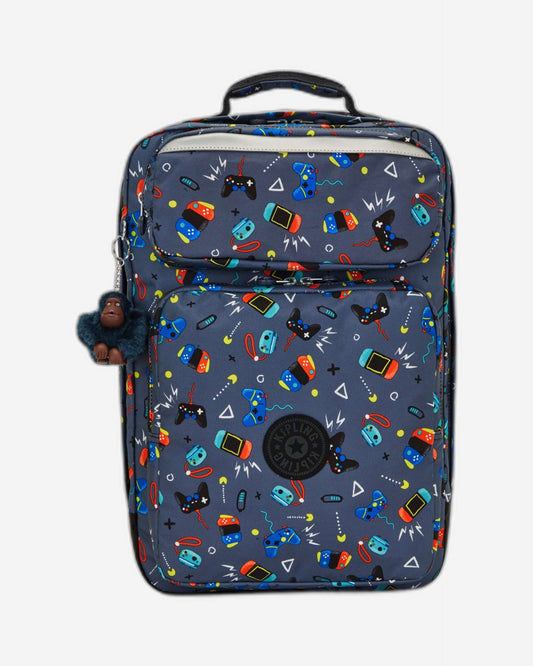 حقيبة ظهر كيبلينج سكوتي للألعاب رمادية كبيرة C2I7151-T6T