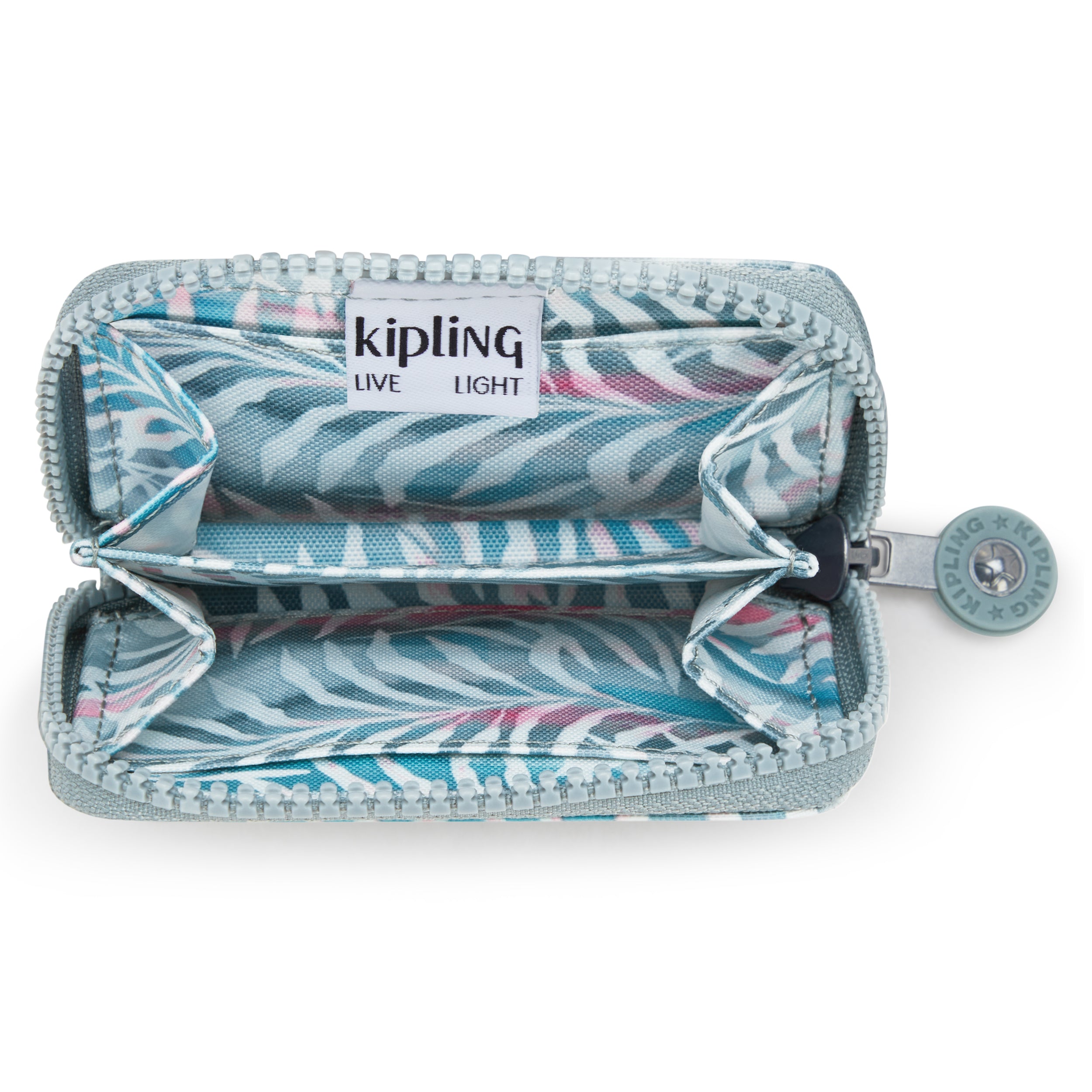 محفظة Kipling Cash Buddy Palmtree Leaves الصغيرة I7159-3QN