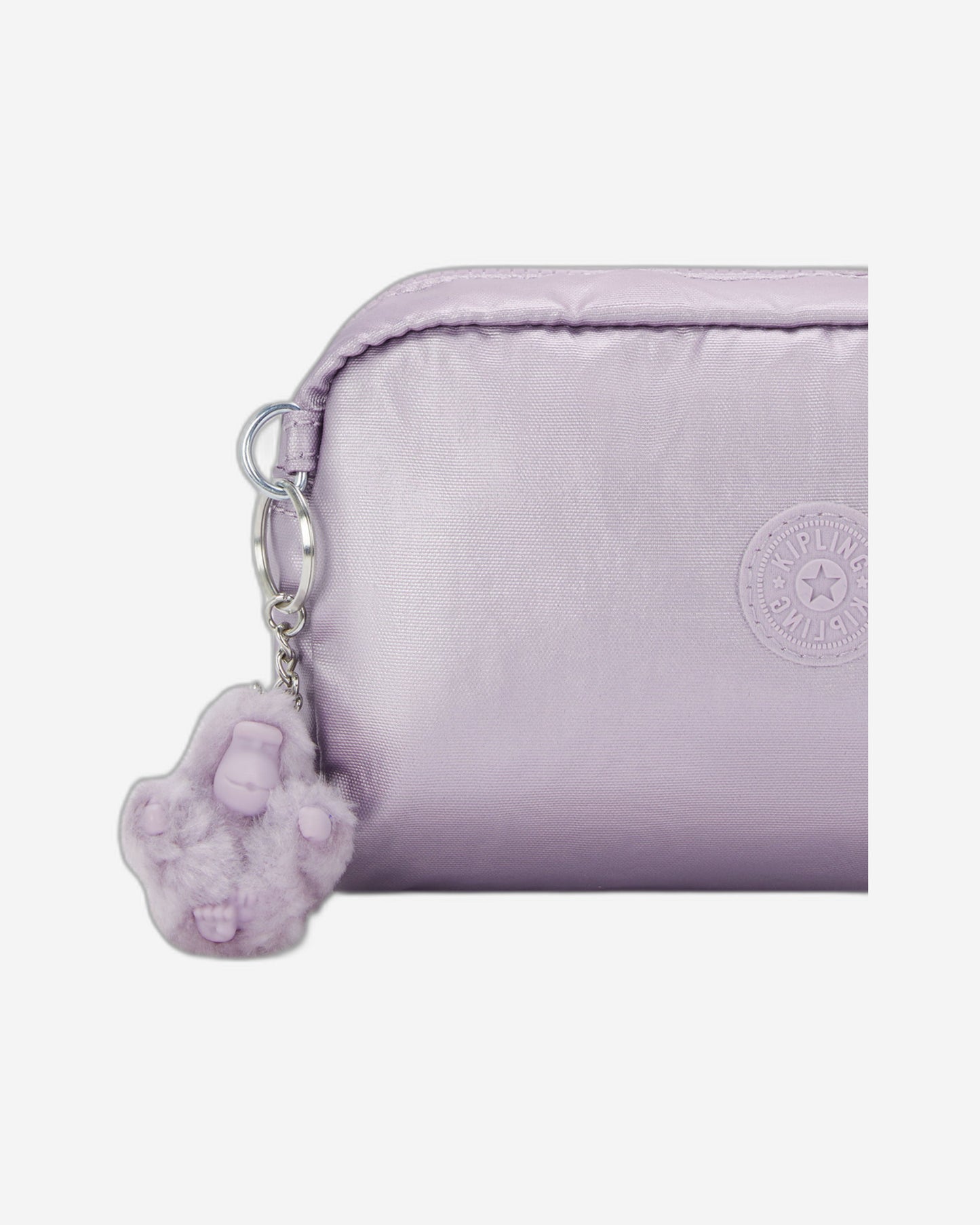 حقيبة متوسطة الحجم من كيبلينج، لون أرجواني فاتح لامع، موديل I7192-4HT