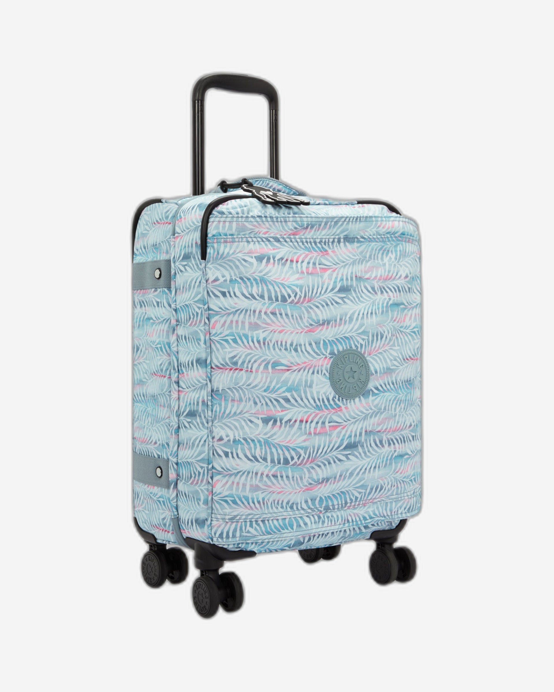حقيبة سفر Kipling Spontaneous S Palmtree Leaves صغيرة بعجلات I7211-3QN