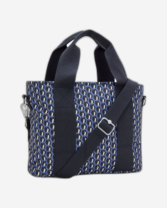 حقيبة كيبلينج مينتا إم 3 دي كيه زرقاء متوسطة الحجم I7229-4JS