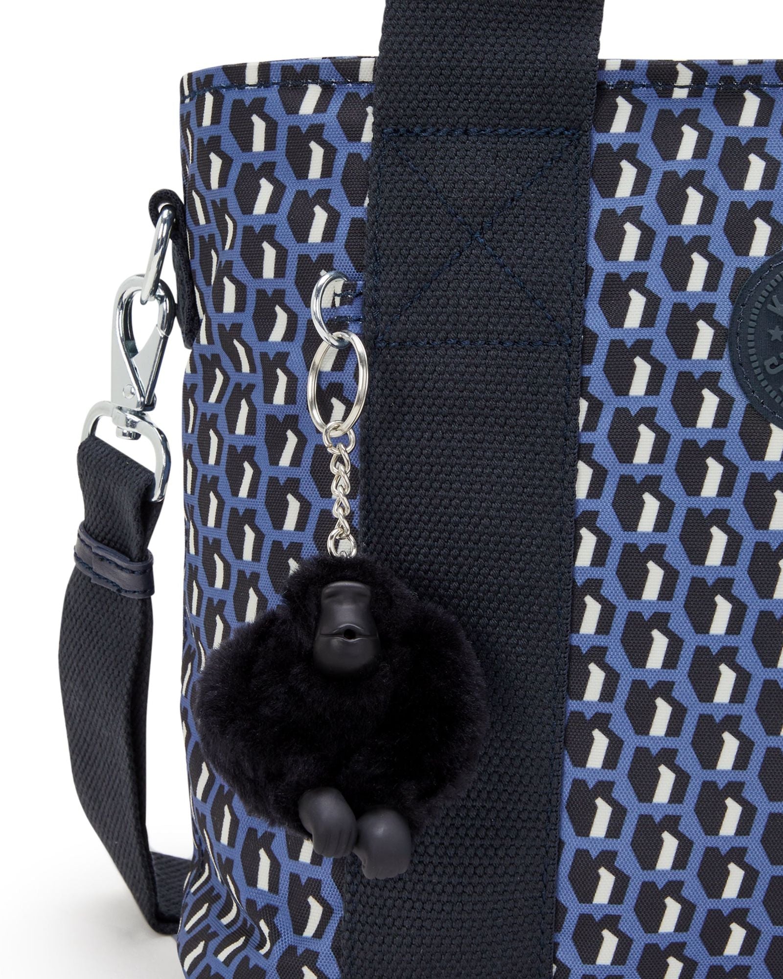 حقيبة كيبلينج مينتا إم 3 دي كيه زرقاء متوسطة الحجم I7229-4JS