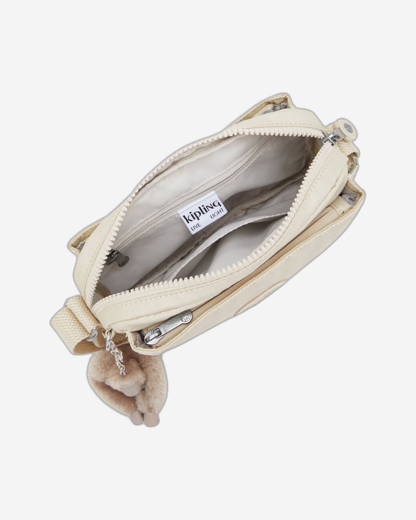 حقيبة كتف صغيرة من كيبلينج أبانو بيج لؤلؤية C2I7248-3KA