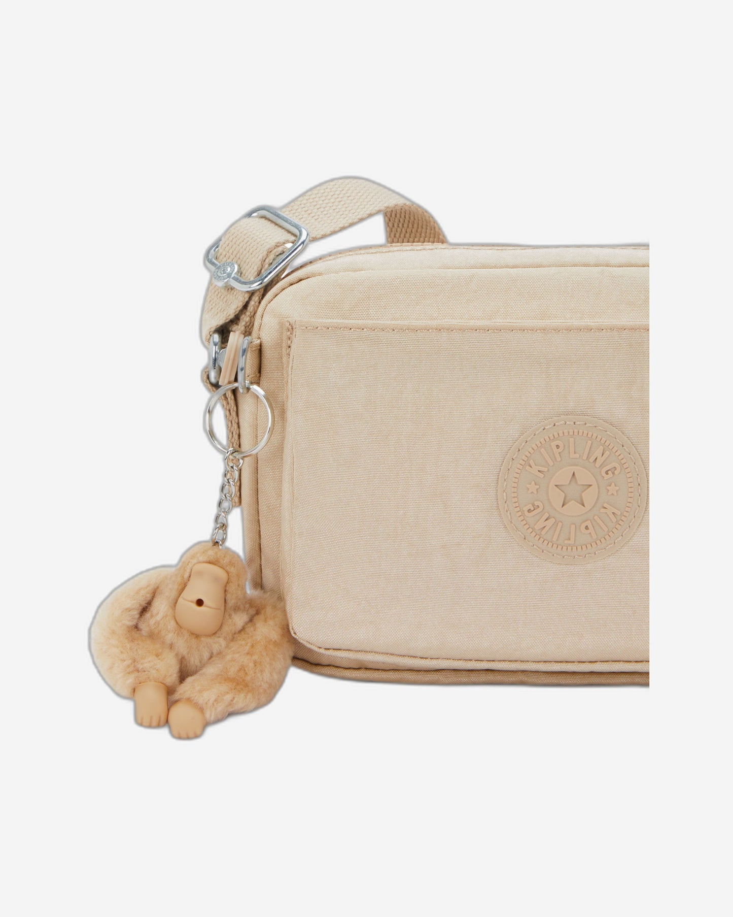 حقيبة Kipling Abanu Sparkled Beige صغيرة متقاطعة I7248-5DV
