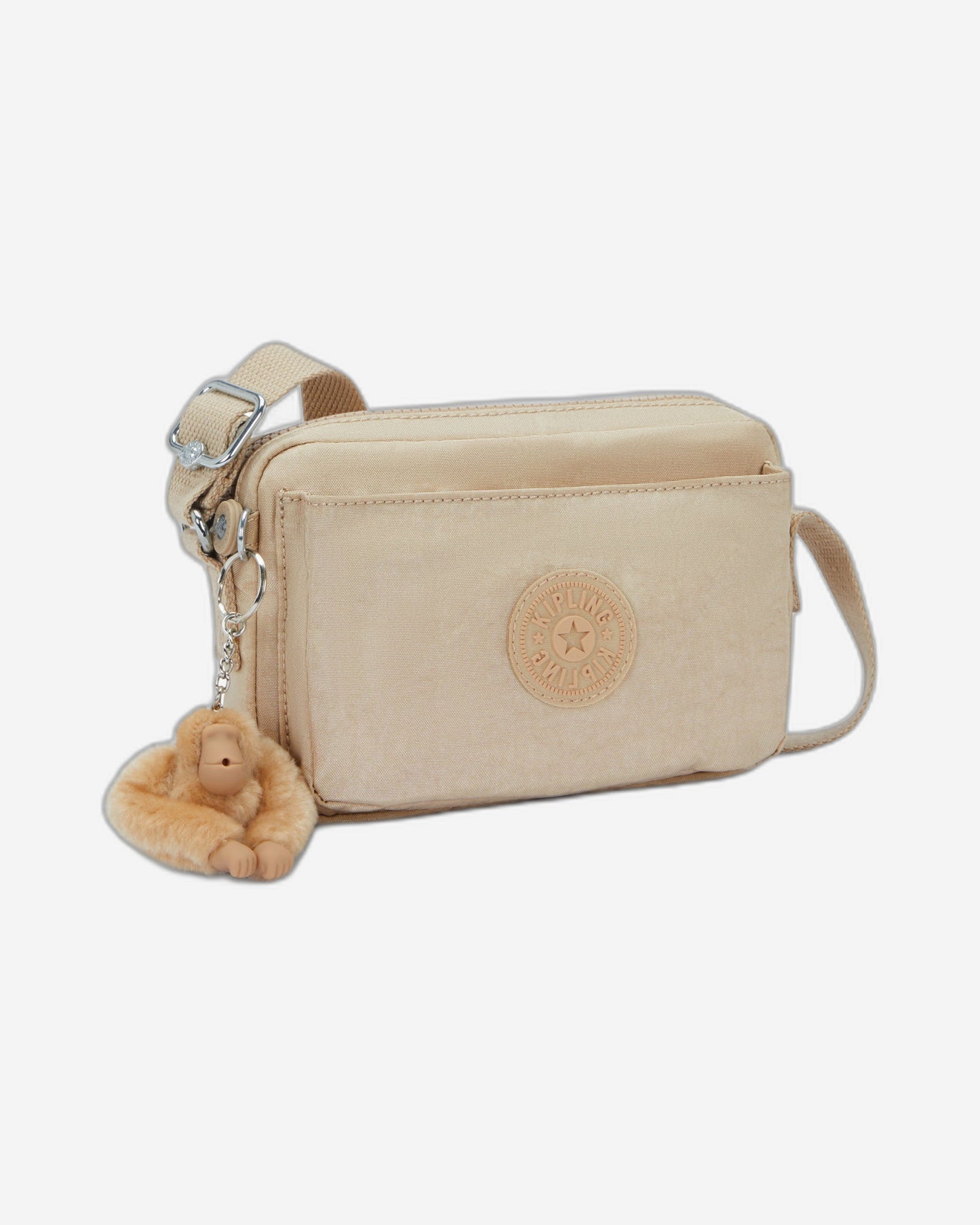 حقيبة Kipling Abanu Sparkled Beige صغيرة متقاطعة I7248-5DV