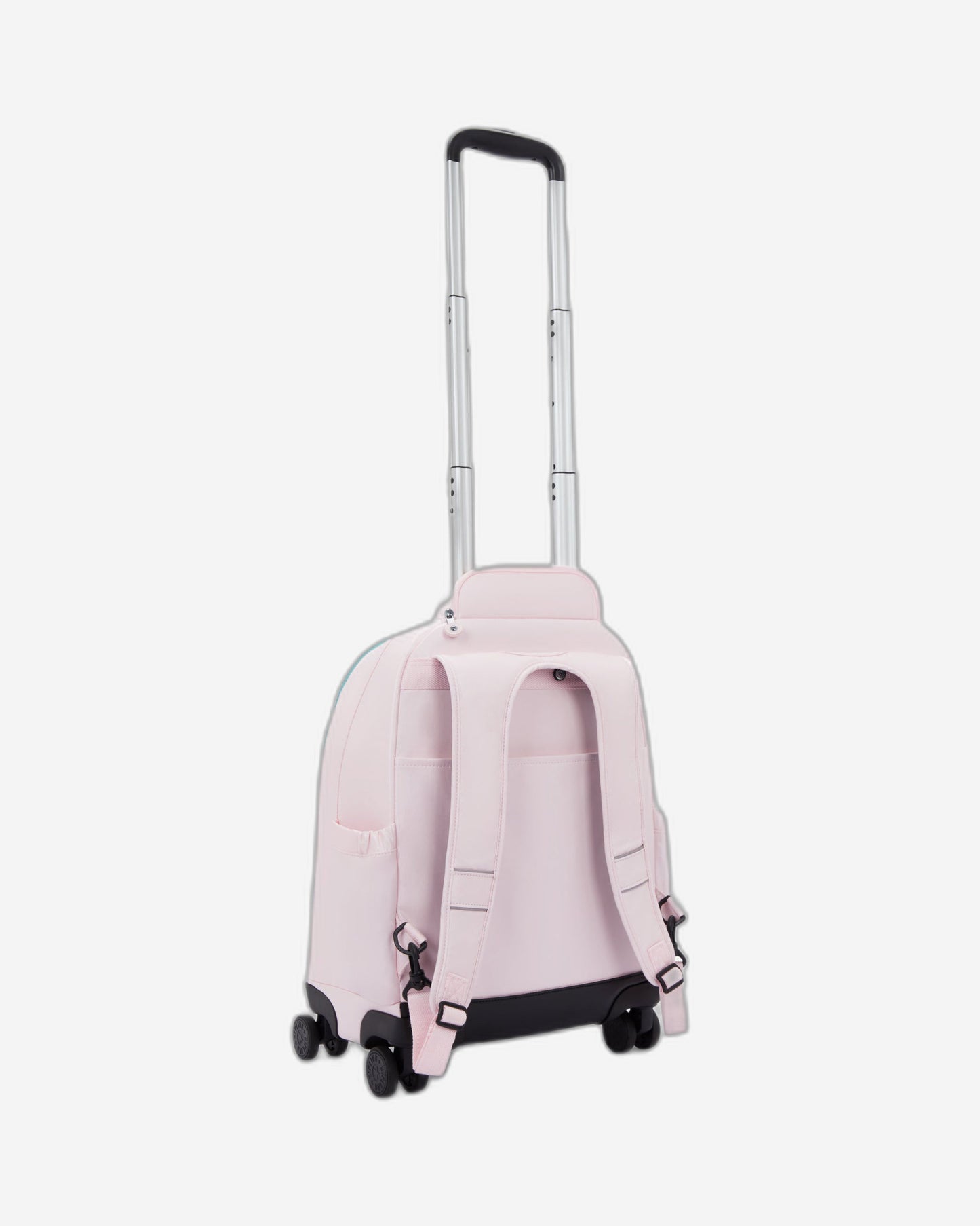حقيبة ظهر Kipling New Zea Sea Pink Met كبيرة بعجلات مع حجرة للكمبيوتر المحمول I7267-52J