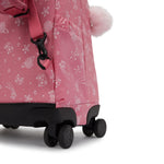 حقيبة ظهر كبيرة بعجلات من كيبلينج نيوزيلندا بتصميم قطط لامعة (مع جيب للكمبيوتر المحمول) I7267-5FR