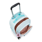 حقيبة ظهر KIPLING New Zea Blue Sky Metallic كبيرة بعجلات (مع حماية للكمبيوتر المحمول) I7267-5MB