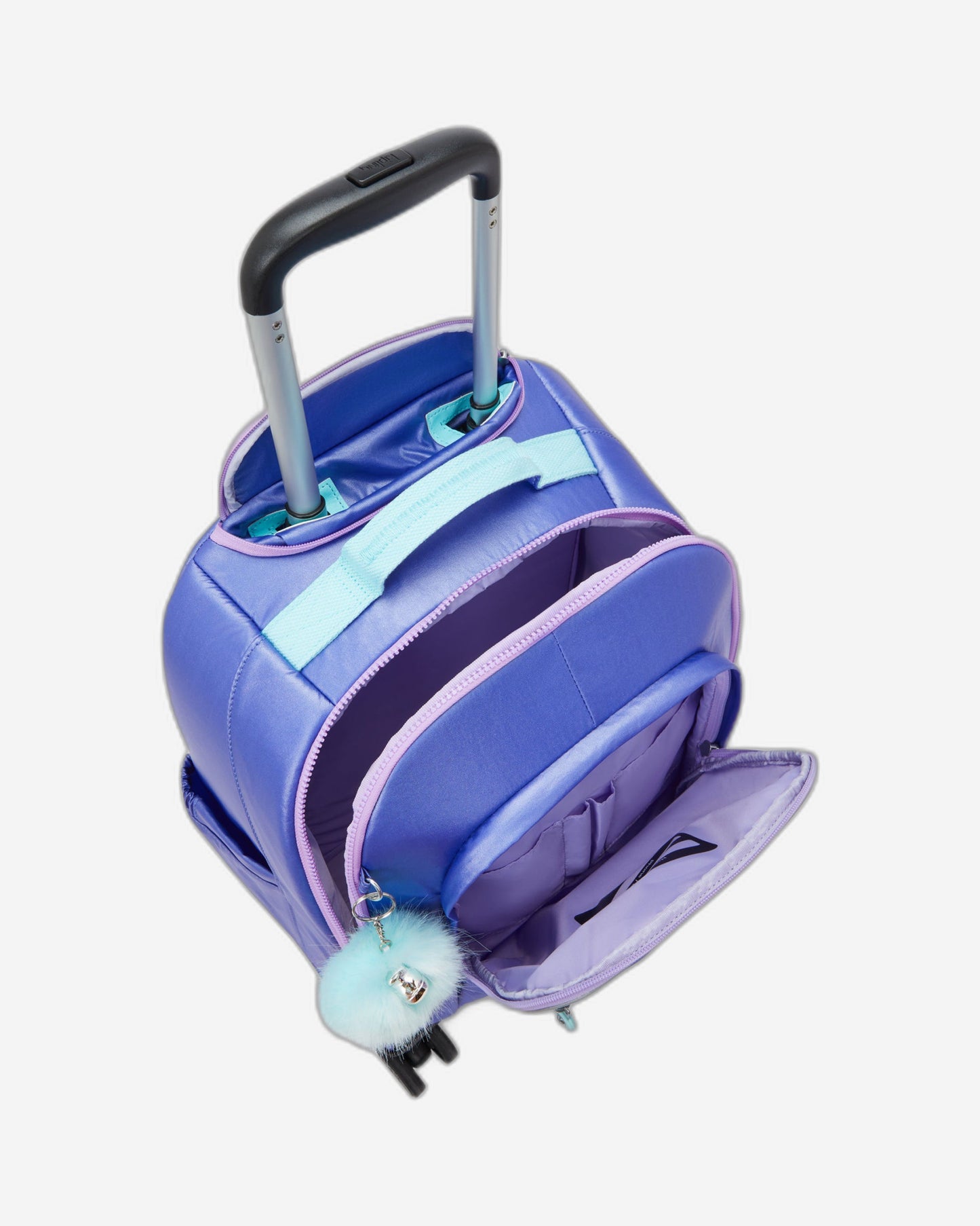 حقيبة ظهر Kipling New Zea Cosmic Metallic ذات العجلات الكبيرة (مع حجرة للكمبيوتر المحمول) I7267-8DE