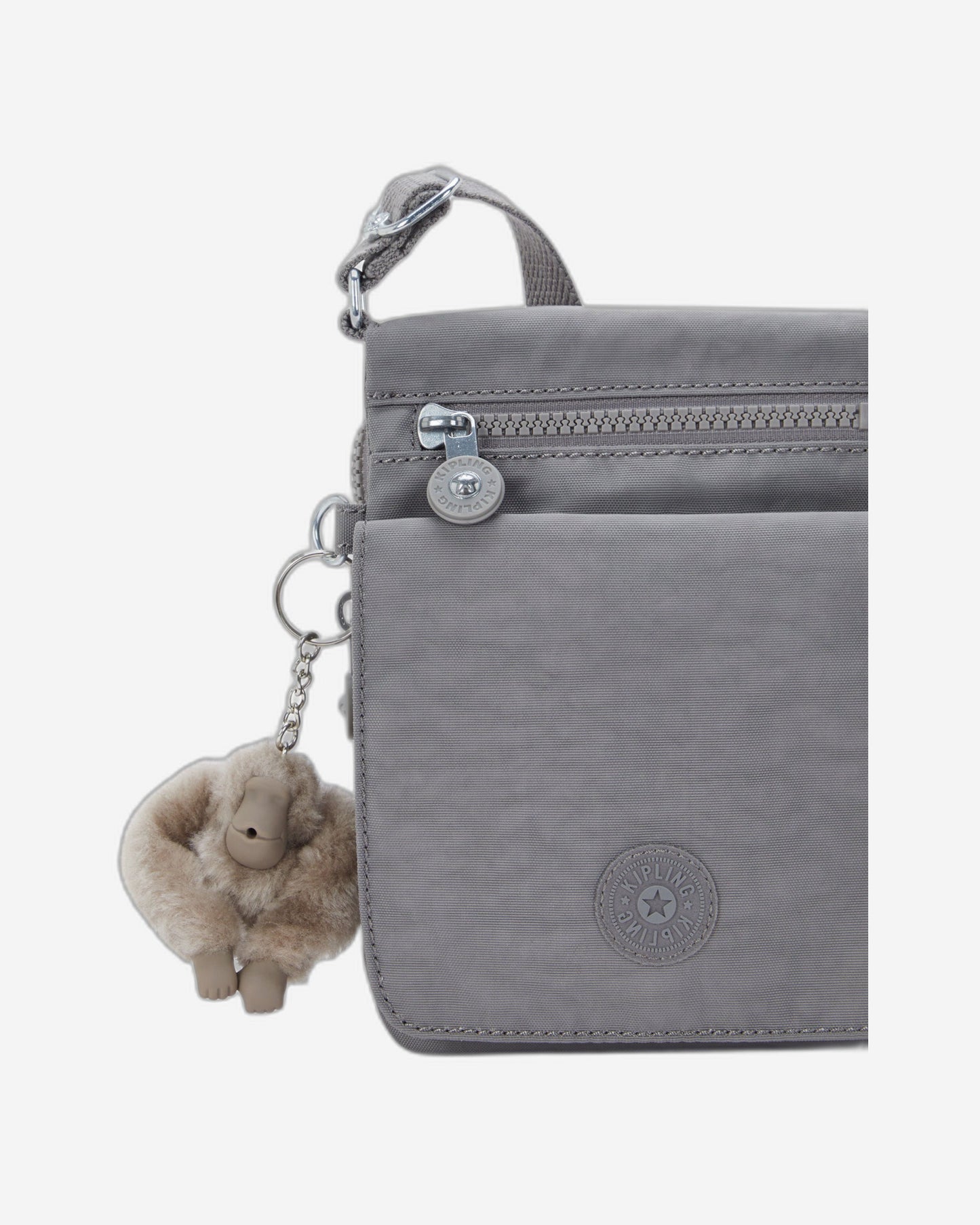 حقيبة Kipling New Eldorado Inviting Grey صغيرة الحجم I7291-8DH