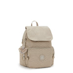 حقيبة ظهر صغيرة Kipling City Zip S Glorious Be Sil I7354-42N