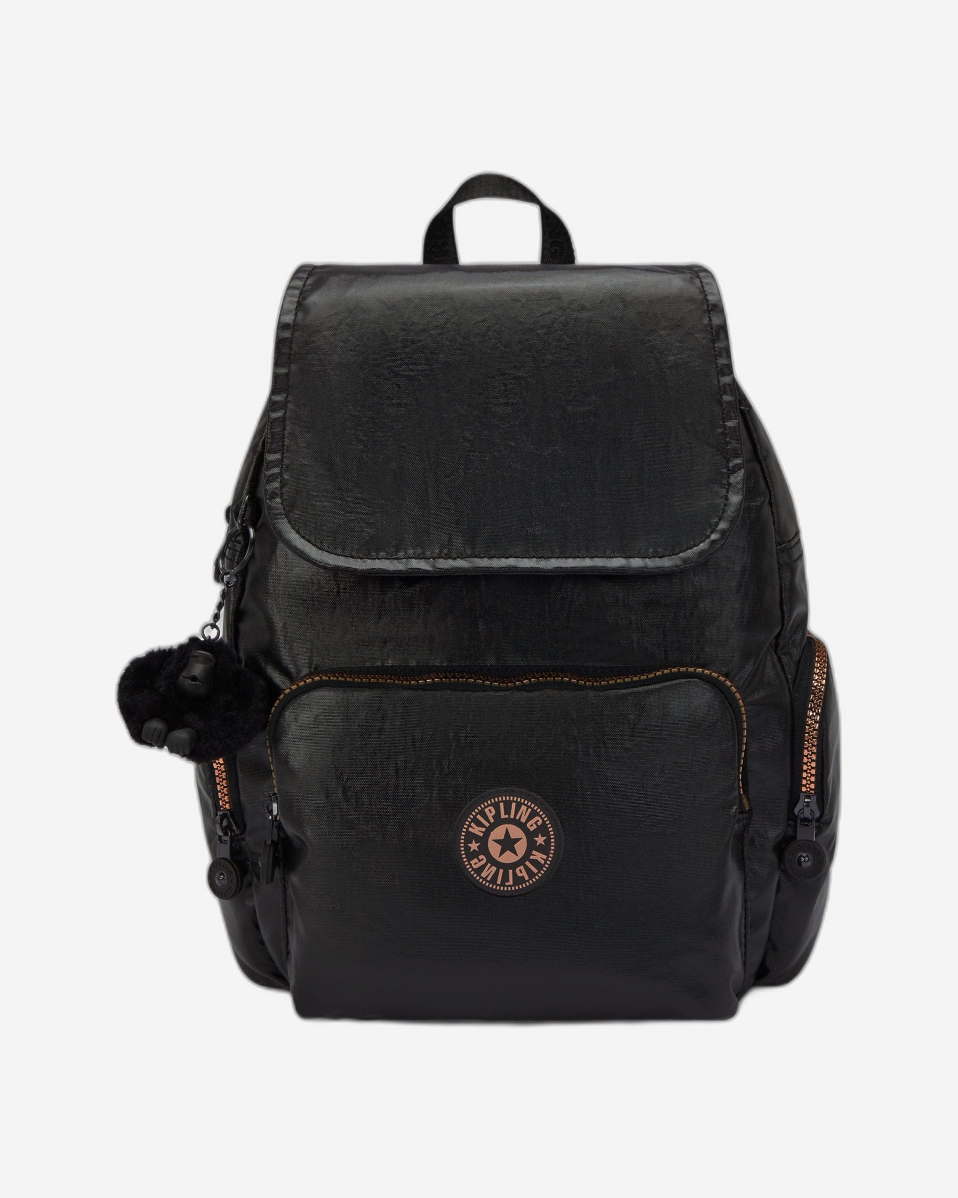 حقيبة ظهر كيبلينج سيتي زيب إس غلوريوس نحاسية صغيرة I7354-6BE