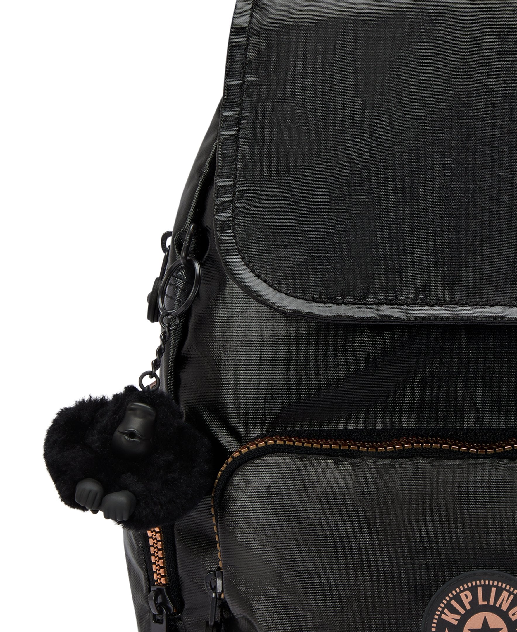 حقيبة ظهر كيبلينج سيتي زيب إس غلوريوس نحاسية صغيرة I7354-6BE