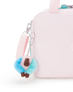 حقيبة غداء كيبلينج مييو سي بينك ميت كبيرة مع جراب عربة I7363-52J