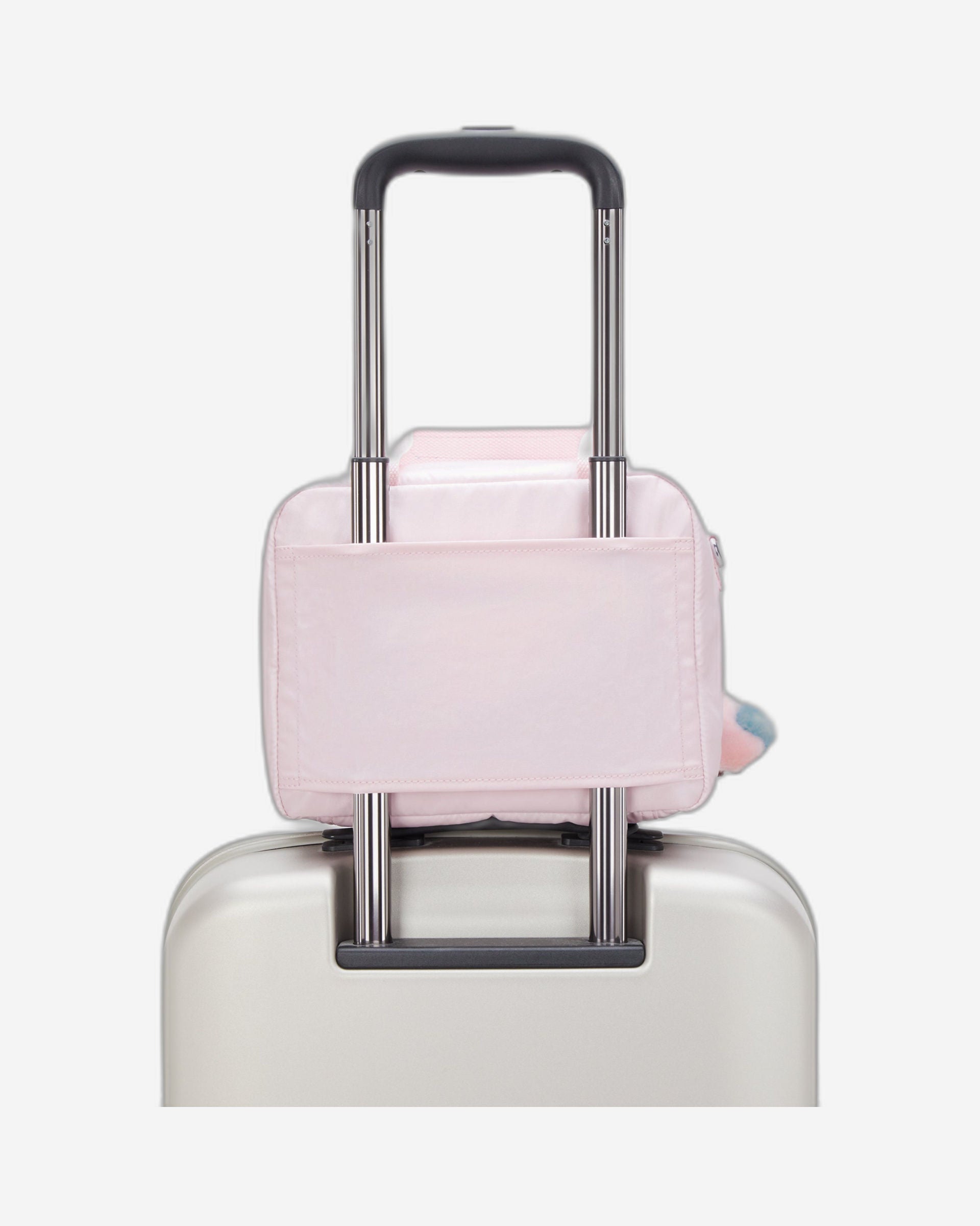 حقيبة غداء كيبلينج مييو سي بينك ميت كبيرة مع جراب عربة I7363-52J