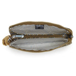 محفظة كيبلينج كرياتيفيتي إل كبيرة بنقشة أوراق البحر I7410-1PR