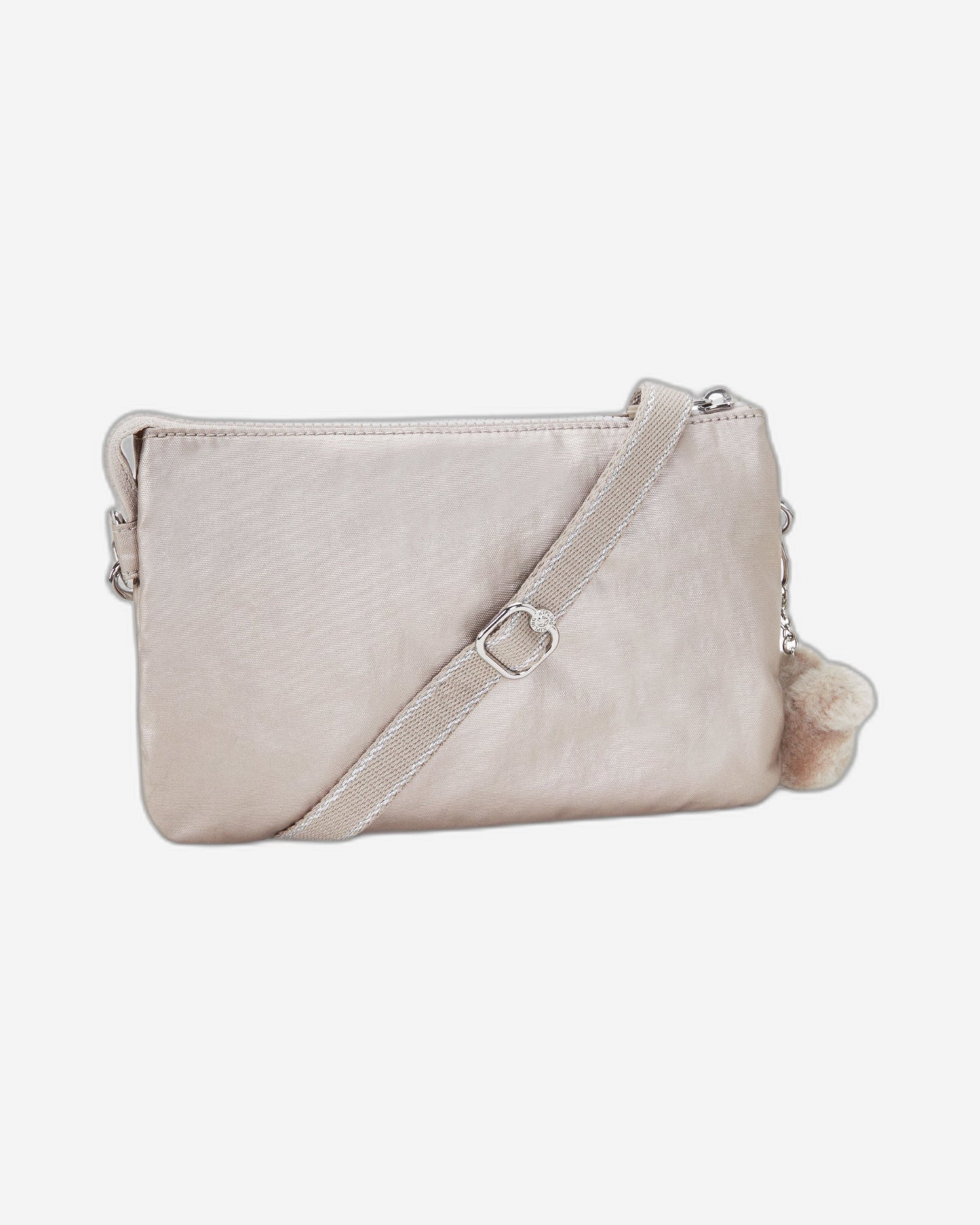 حقيبة كيبلينج ريرى المعدنية المتوهجة الكبيرة مع حزام كروس بودي C2I7502-48I