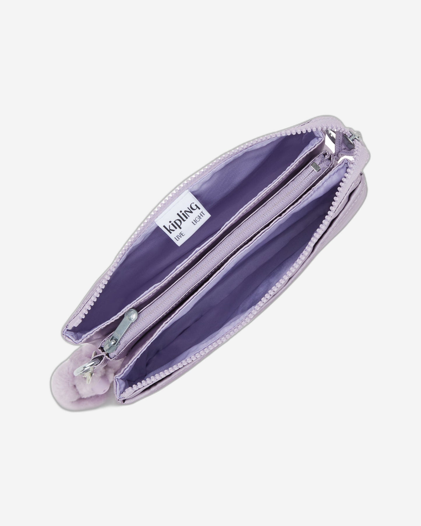 حقيبة كروس صغيرة من كيبلينج، طراز ريري ليلاك مون ميت (مع حزام كتف قابل للإزالة) I7502-4HT