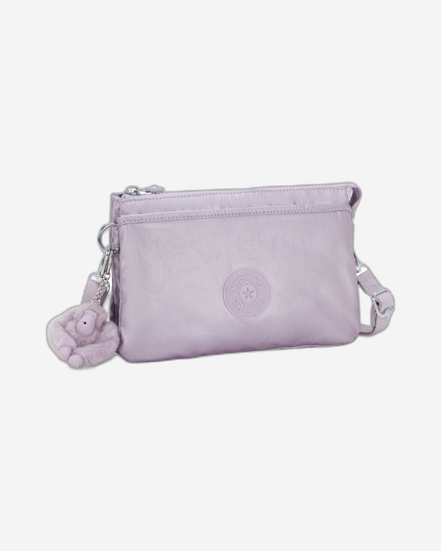 حقيبة كروس صغيرة من كيبلينج، طراز ريري ليلاك مون ميت (مع حزام كتف قابل للإزالة) I7502-4HT