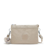 Kipling Riri Signature Beige Embossed Small Crossbody Bag I7502-96A