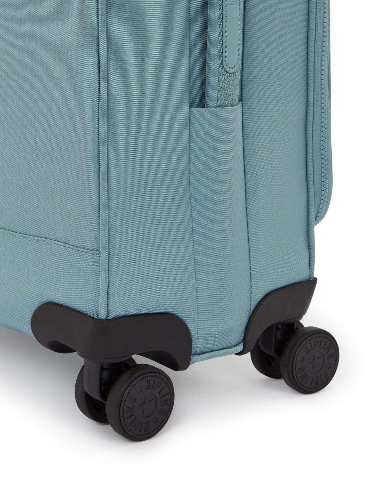 حقيبة كيبلينج نيو يوري سبين إس رمادية مريحة صغيرة بعجلات I7504-3NL